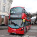 Arriva London double-decker bus on route 2 to Marylebone driving along a central London street. Image © London Bus Forums™