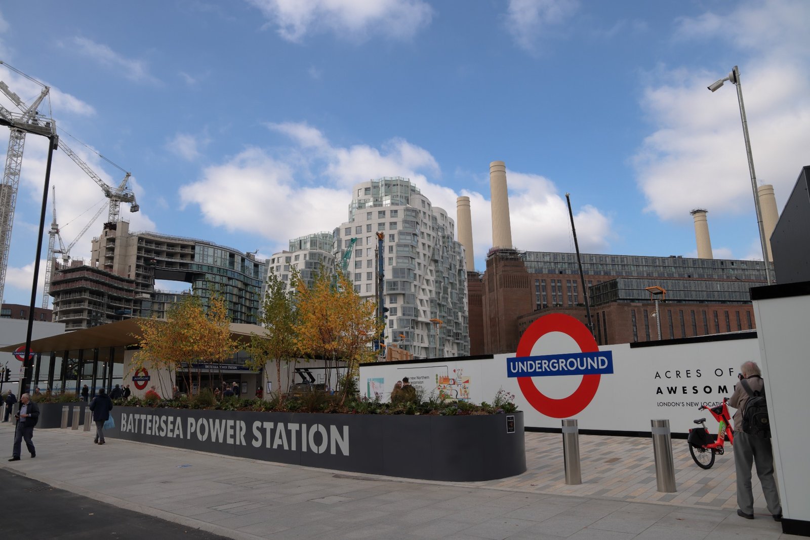 Second entrance opens at Battersea Power Station