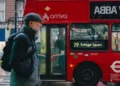 Arriva London bus operating on route 29 in North London